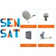 Комплект спутникового интернет "SENSAT" (Сенсат)